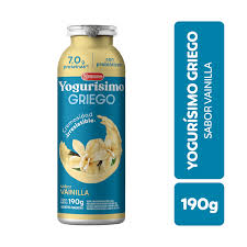 YOGURISIMO GO BEBIBLE/GRIEGO 190grs bot VAINILLA  (comprando 2 o más precio